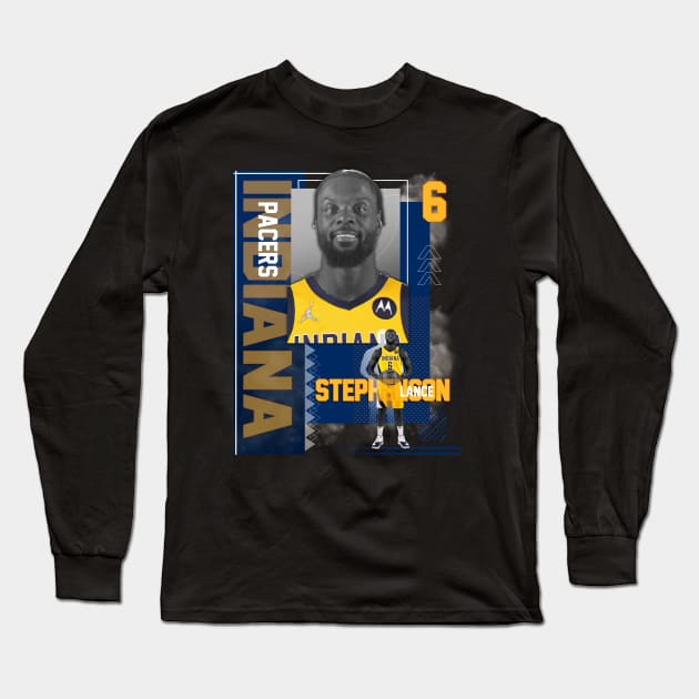 Indiana Pacers Lance Stephenson 6 Long Sleeve T-Shirt by today.i.am.sad